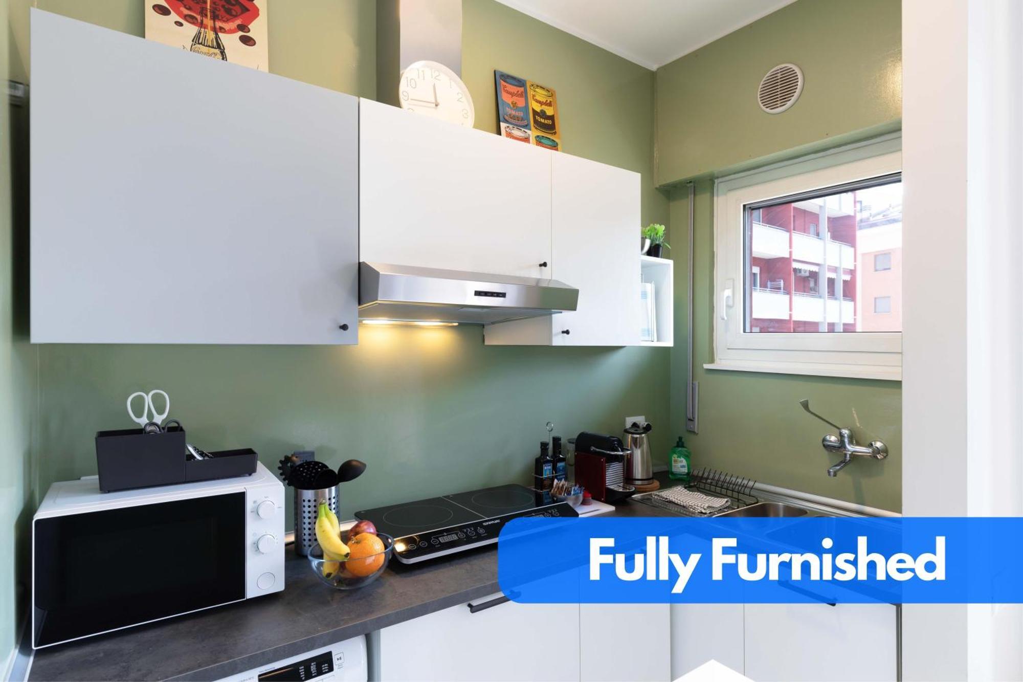 The Green House - Private Parking And Balcony Apartment Mailand